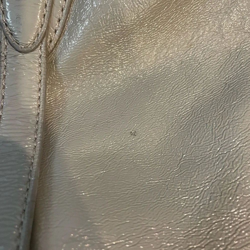 Michael Kors Satchel Patent Gray - Picture 5 of 5